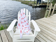 Heads or Tails Swaddle Blanket (Unisex)-Paris Pink & Cowboy Blue Baby Boutique