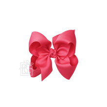 SIGNATURE GROSGRAIN BOW ON CLIP-Paris Pink & Cowboy Blue Baby Boutique