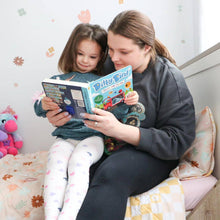 Ditty Bird - Ditty Bird First Sensory Book -Montessori- Touch the colors-Book-Paris Pink & Cowboy Blue Baby Boutique