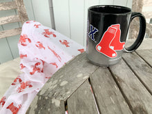 Heads or Tails Swaddle Blanket (Unisex)-Paris Pink & Cowboy Blue Baby Boutique