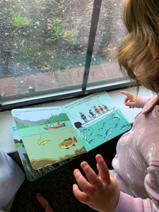 Explore the Outdoors Books - Good Luck Fishermen Children's Book-Paris Pink & Cowboy Blue Baby Boutique