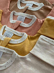 SwaddleDesigns - Transitional Swaddle Sack, Heathered Gray w Polka Dot Trim-Paris Pink & Cowboy Blue Baby Boutique