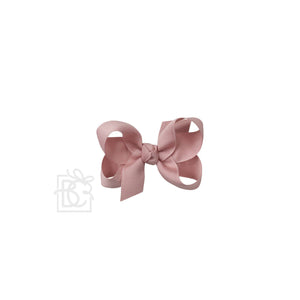 SIGNATURE GROSGRAIN BOW ON CLIP-Paris Pink & Cowboy Blue Baby Boutique