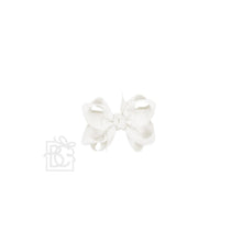 Beyond Creations, LLC - MULTI-LOOP GROSGRAIN BOW ON CLIP-Paris Pink & Cowboy Blue Baby Boutique