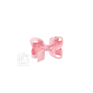 SIGNATURE GROSGRAIN BOW ON CLIP-Paris Pink & Cowboy Blue Baby Boutique