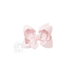 SIGNATURE GROSGRAIN BOW ON CLIP-Paris Pink & Cowboy Blue Baby Boutique