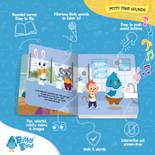 Ditty Bird - NEW | Potty Time Sounds | Ditty Bird Baby Sound Book-Book-Paris Pink & Cowboy Blue Baby Boutique
