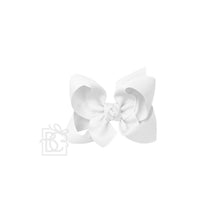 SIGNATURE GROSGRAIN BOW ON CLIP-Paris Pink & Cowboy Blue Baby Boutique