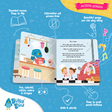 Ditty Bird - Ditty Bird Sound Book BESTSELLER Motor Skills: Action songs-Book-Paris Pink & Cowboy Blue Baby Boutique