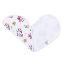 Texas Girl 2-in-1 Burp Cloth and Bib-Paris Pink & Cowboy Blue Baby Boutique