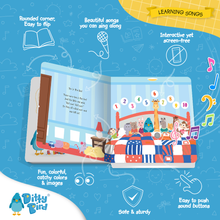 Ditty Bird - Ditty Bird Baby Sound Book: Learning Songs - ABC Baby Book-Book-Paris Pink & Cowboy Blue Baby Boutique