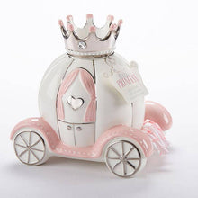 Little Princess Carriage Ceramic Bank-Keepsake-Paris Pink & Cowboy Blue Baby Boutique
