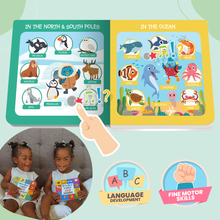 Ditty Bird - Ditty Bird Baby Book - Best toys - First 100 Animals-Book-Paris Pink & Cowboy Blue Baby Boutique