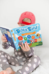 Ditty Bird - NEW | Fun Alphabet | ABC Song | Ditty Bird Baby Sound Book-Book-Paris Pink & Cowboy Blue Baby Boutique