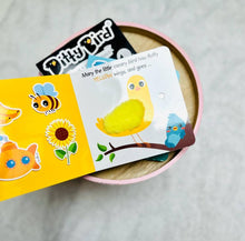 Ditty Bird - Ditty Bird First Sensory Book -Montessori- Touch the colors-Book-Paris Pink & Cowboy Blue Baby Boutique