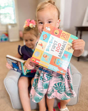 Ditty Bird - Ditty Bird Baby Book - Best toys - First 100 Animals-Book-Paris Pink & Cowboy Blue Baby Boutique
