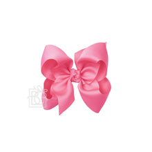 SIGNATURE GROSGRAIN BOW ON CLIP-Paris Pink & Cowboy Blue Baby Boutique