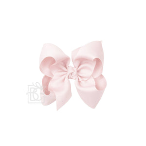 SIGNATURE GROSGRAIN BOW ON CLIP-Paris Pink & Cowboy Blue Baby Boutique
