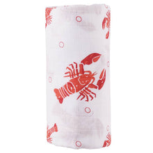 Heads or Tails Swaddle Blanket (Unisex)-Paris Pink & Cowboy Blue Baby Boutique
