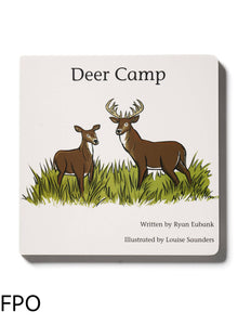 Deer Camp Children's Book-Paris Pink & Cowboy Blue Baby Boutique
