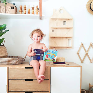 Ditty Bird - Ditty Bird Baby Sound Book: Learning Songs - ABC Baby Book-Book-Paris Pink & Cowboy Blue Baby Boutique