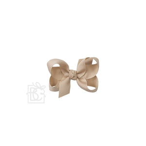SIGNATURE GROSGRAIN BOW ON CLIP-Paris Pink & Cowboy Blue Baby Boutique