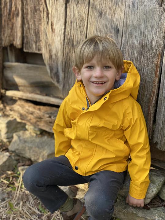 Yellow Rain Coat – Paris Pink Cowboy Blue Baby Boutique